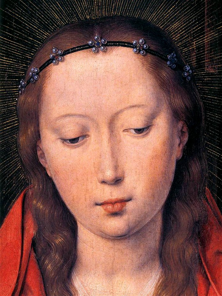 Hans Memling - Diptych of Maarten Nieuwenhove (detail) - WGA14959