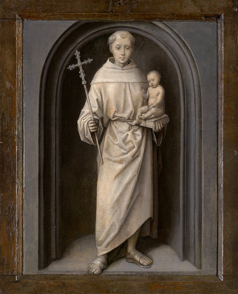 Hans Memling - Saint Anthony of Padua - 1953.467 - Art Institute of Chicago