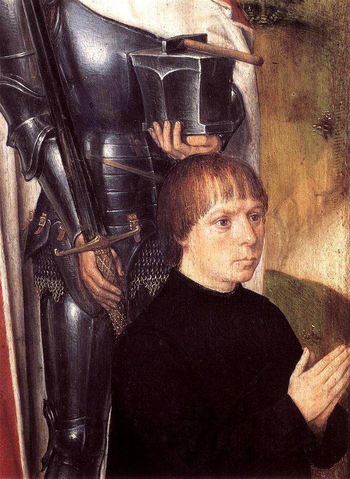 Hans Memling - Triptych of Adriaan Reins (detail) - WGA14903