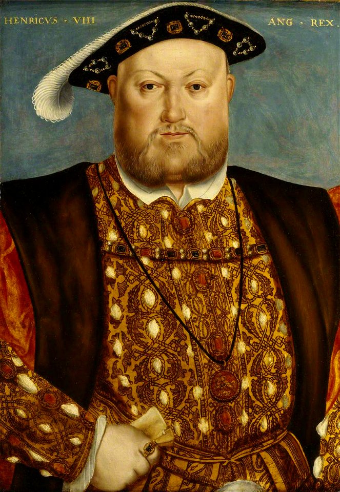 Hans Holbein the younger (c.1497-1543) (studio of) - Henry VIII (1491–1547) - BHC2763 - Royal Museums Greenwich