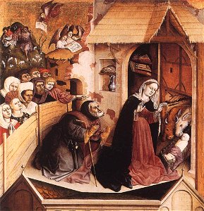 Hans Multscher Geburt Christi
