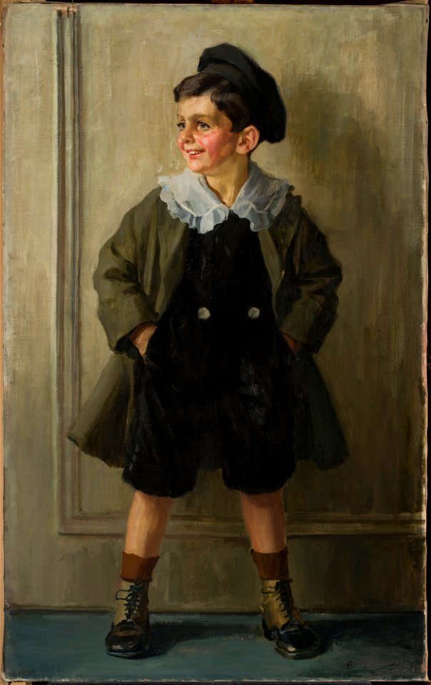 Hans Larwin - Portrait of a boy - 164309 MNW - National Museum in Warsaw