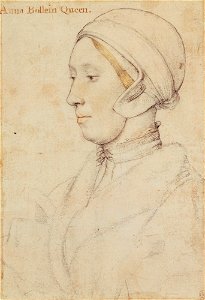 Hans Holbein the Younger - Queen Anne Boleyn RL 12189