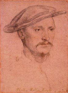Hans Holbein the Younger - Sir Philip Hoby RL 12210