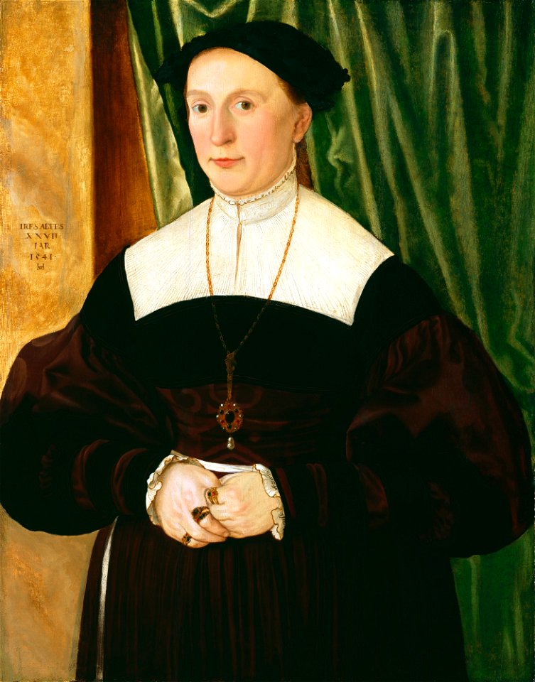 Hans Muelich - Portrait of a Woman - 57.1 - Detroit Institute of Arts