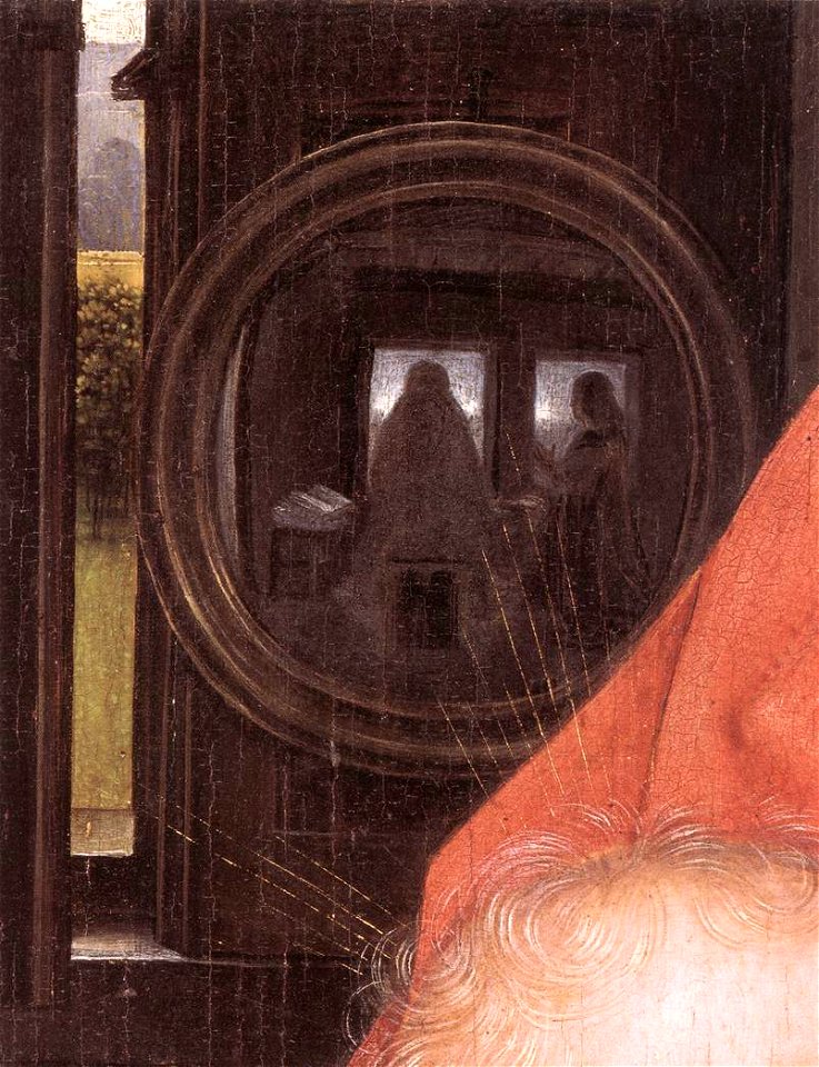 Hans Memling - Diptych of Maarten Nieuwenhove (detail) - WGA14957