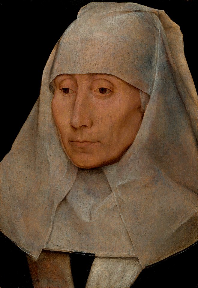 Hans Memling - Portrait of an Old Woman - 44.530 - Museum of Fine Arts