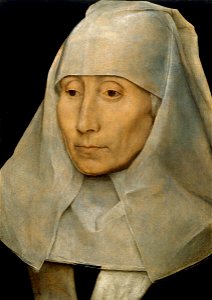 Hans Memling - Portrait of an Old Woman - Google Art Project. Free illustration for personal and commercial use.