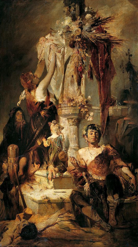 Hans Makart - Antike Opferszene - 5481 - Österreichische Galerie Belvedere