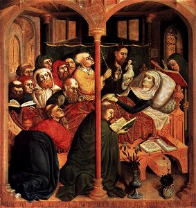 Hans Multscher - The Death of the Virgin - WGA16332