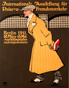 Hans Rudi Erdt - Internationale Ausstellung für Reise- und Fremdenverkehr, Berlin 1911