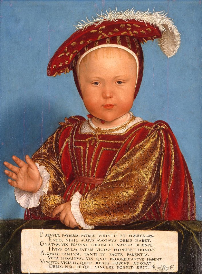 Hans Holbein the Younger - Edward, Prince of Wales, later King Edward VI - Google Art Project