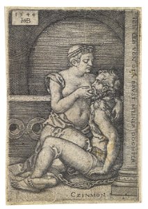 Hans Sebald Beham Cimon und Pero