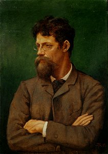 Hans Thoma - Der Maler Albert Lang - G 3571 - Lenbachhaus