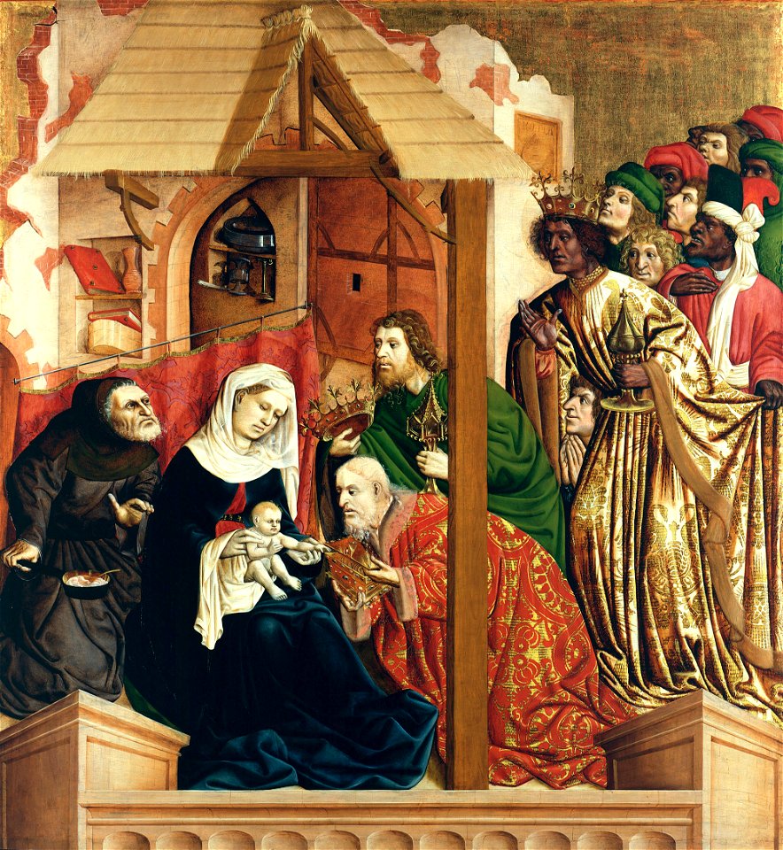 Hans Multscher - Außenflügel des Wurzacher Altars - Google Art Project