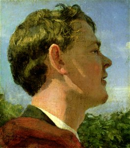 Hans Thoma - Der Vetter des Künstlers