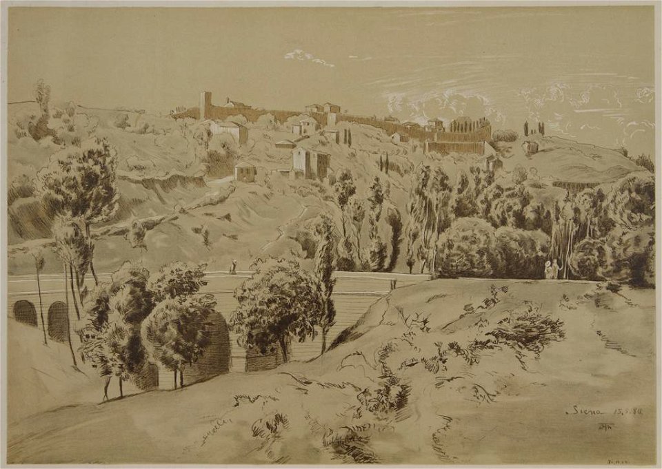 Hans Thoma - Siena