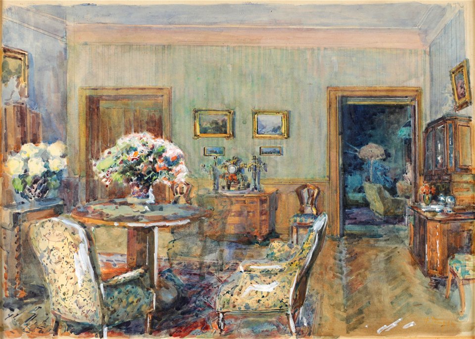 Hans Temple Saloninterieur