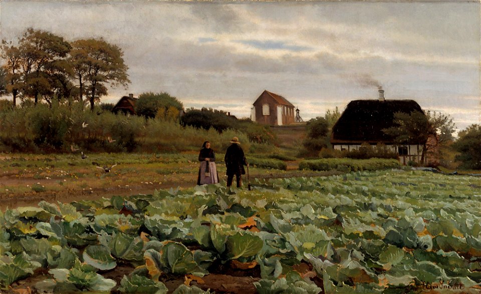 Hans Smidth - Kaalimaa - A IV 2858 - Finnish National Gallery