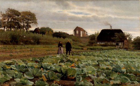 Hans Smidth - Kaalimaa - A IV 2858 - Finnish National Gallery