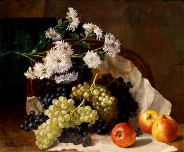 Hans Temple Ein herbstliches Stillleben 1895