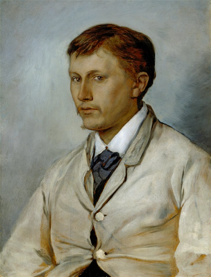 Hans Thoma - Der Bildhauer Erwin Kurz - G 10584 - Lenbachhaus