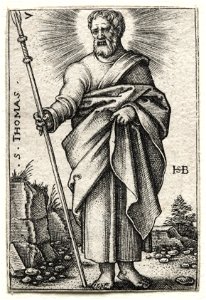 Hans Sebald Beham (German, 1500-1550) - St. Thomas - 1987.114 - Cleveland Museum of Art