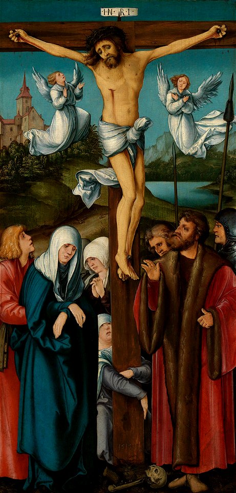 Hans Leonhard Schäufelein - Kreuzigung Christi - 84 - Staatliche Kunsthalle Karlsruhe