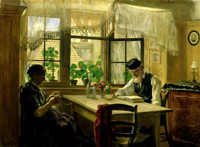Hans Thoma - Sonntagsfrieden