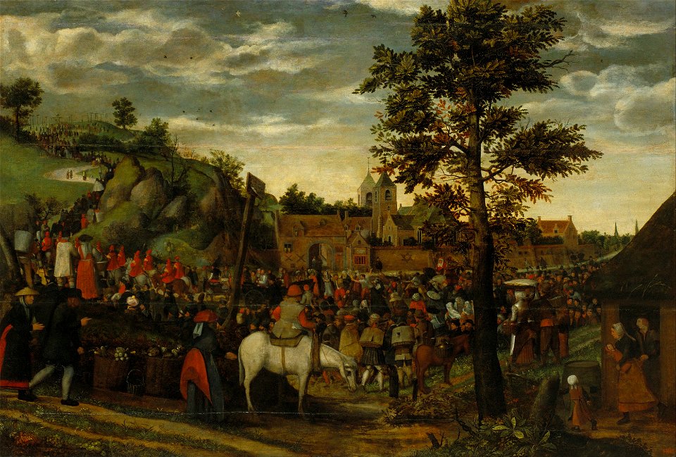 Hans van Wechelen - Road to Calvary - Google Art Project