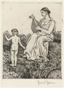 Hans Thoma Quellnymphe I 1920
