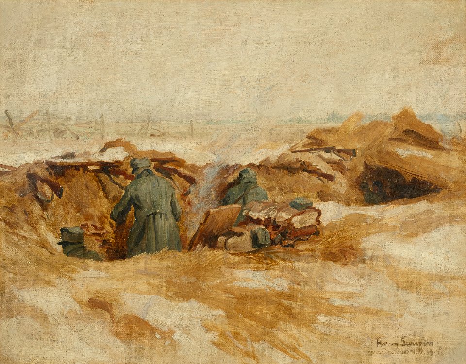 Hans Larwin - Schützengraben - 8165 - Österreichische Galerie Belvedere