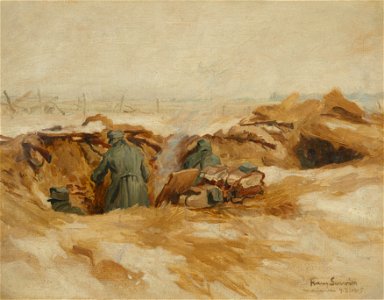 Hans Larwin - Schützengraben - 8165 - Österreichische Galerie Belvedere