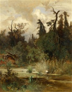 Hans Schühly Sommer im Auwald