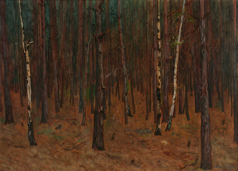 Hans Tichy - Waldinneres - 359 - Österreichische Galerie Belvedere