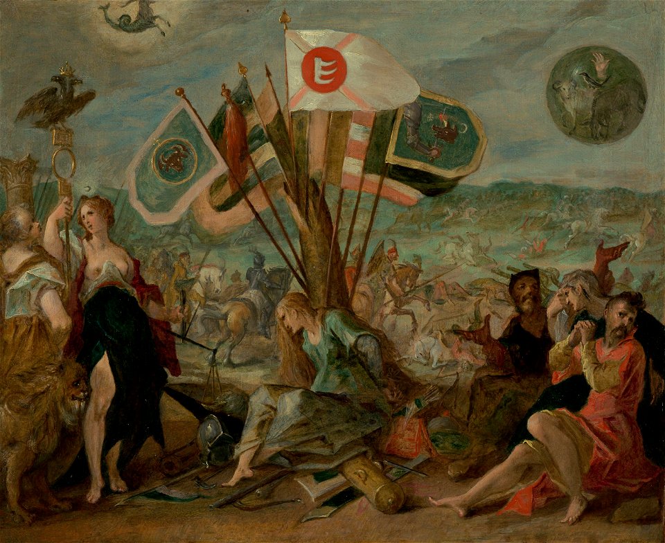 Hans von Aachen - Allegorie auf die Schlacht bei Gorossló - GG 1961 - Kunsthistorisches Museum
