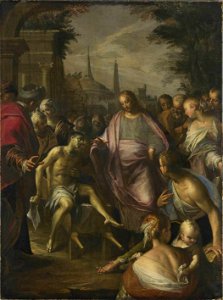 Hans von Aachen - Die Auferweckung des Jünglings von Naim - 1463 - Bavarian State Painting Collections
