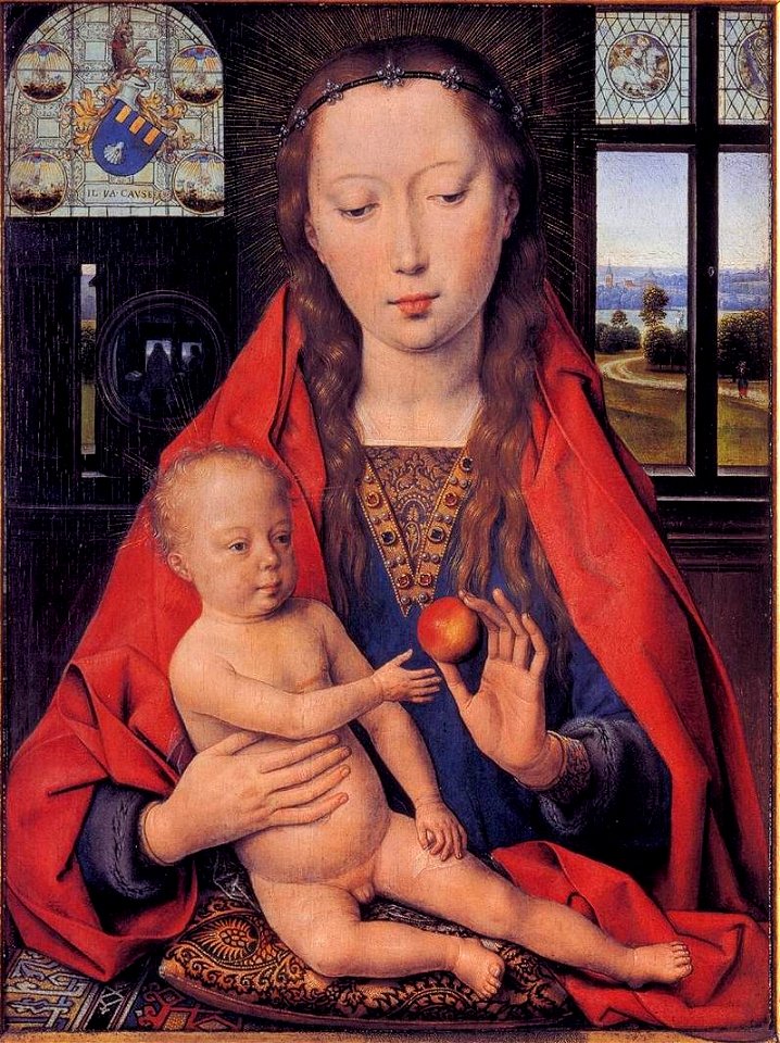 Hans Memling - Diptych of Maarten Nieuwenhove (left panel) - WGA14956