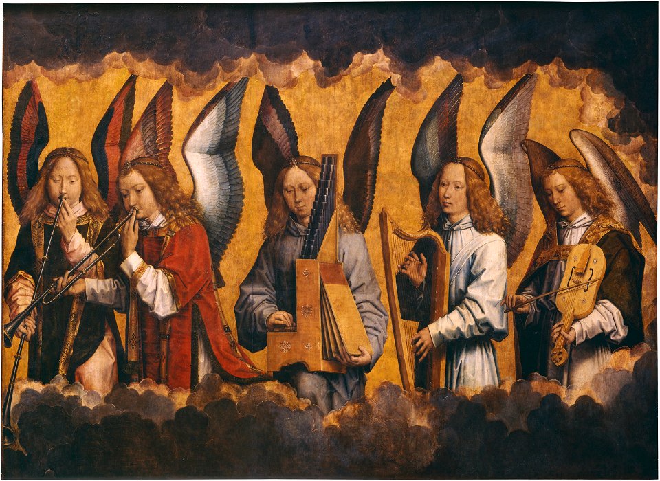 Hans Memling - Music-Making Angels - KMSKA 780