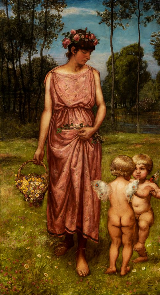 Hans Thoma Flora 1882