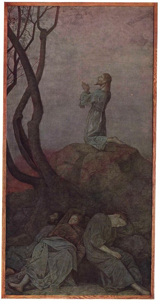 Hans Thoma Christus am Ölberg