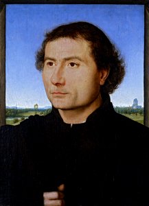 Hans Memling - Portret van een manFXD. Free illustration for personal and commercial use.