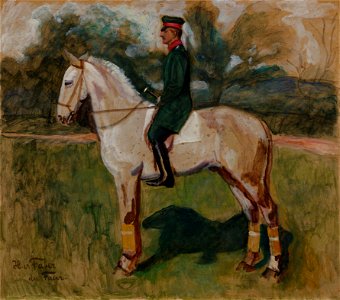 Hans von Faber du Faur Reiterportrait