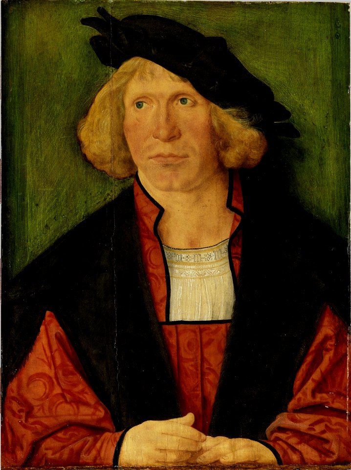 Hans Süß von Kulmbach - Brustbildnis eines jungen Mannes