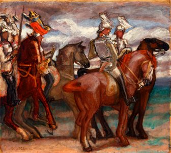 Hans von Faber du Faur Ritt zur Schlacht
