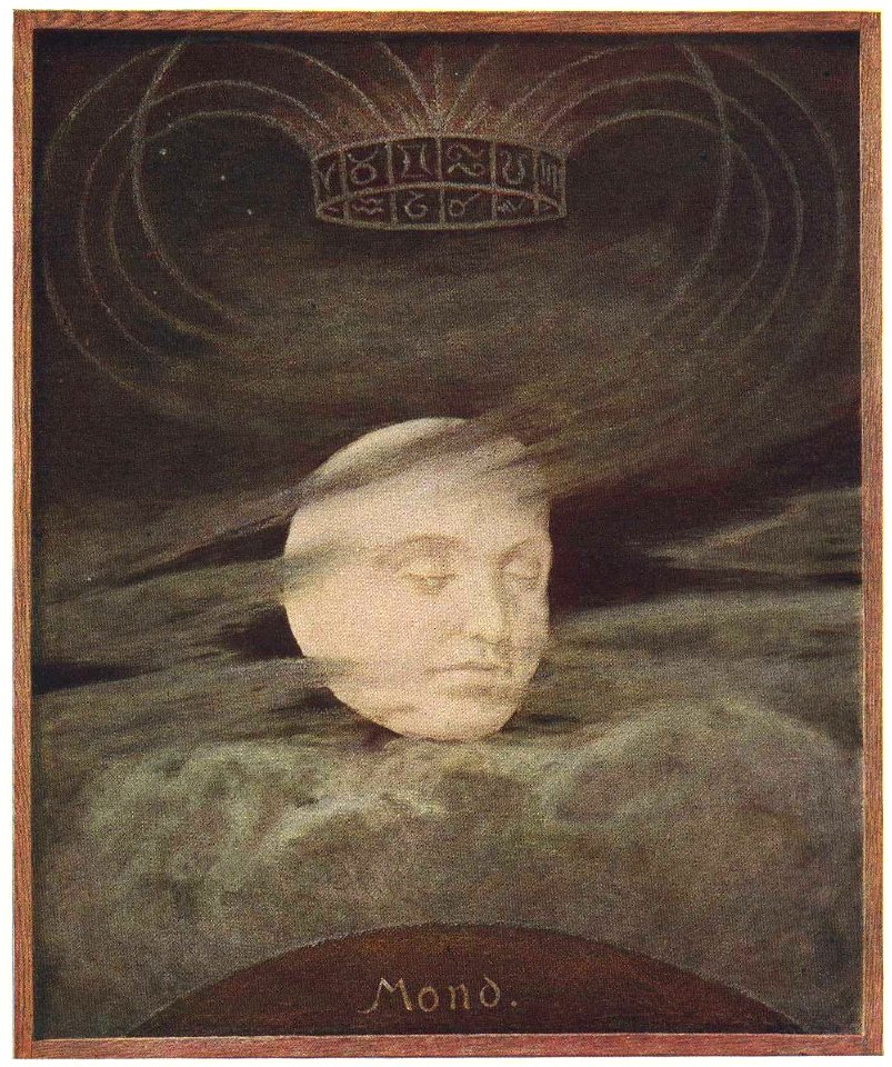 Hans Thoma Mond