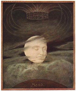 Hans Thoma Mond