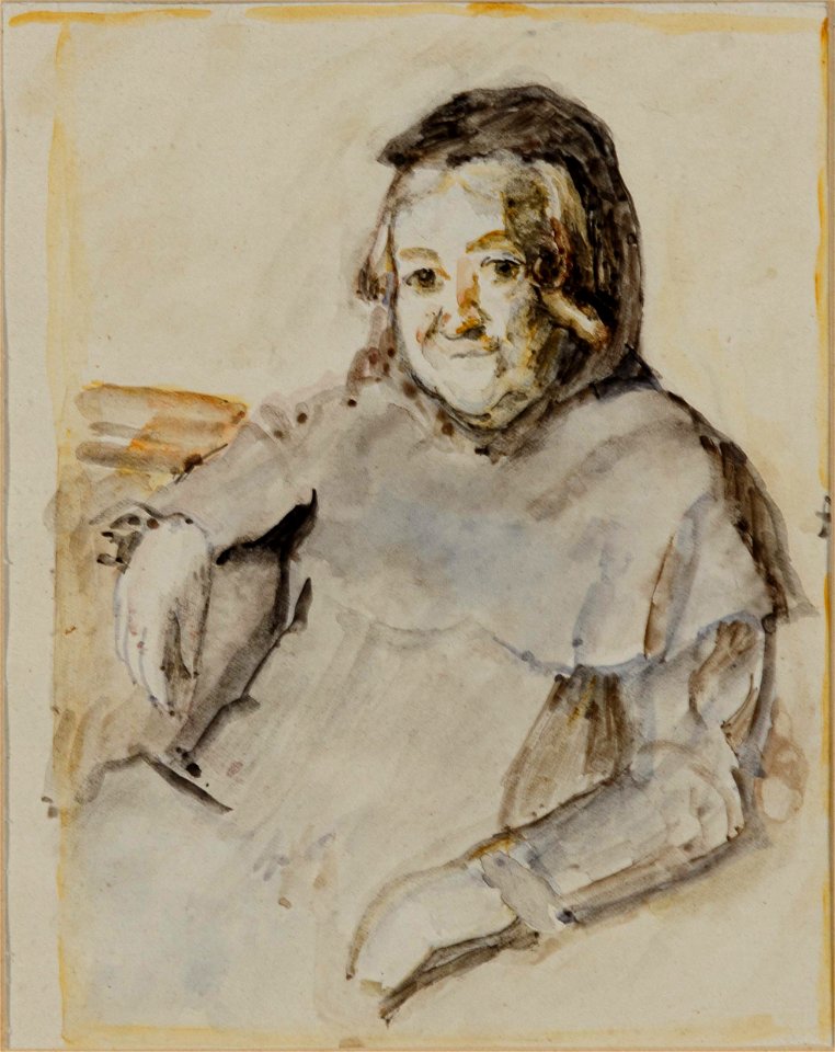 Hans von Faber du Faur Portrait einer alten Dame