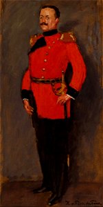 Hans von Faber du Faur Portrait in Uniform