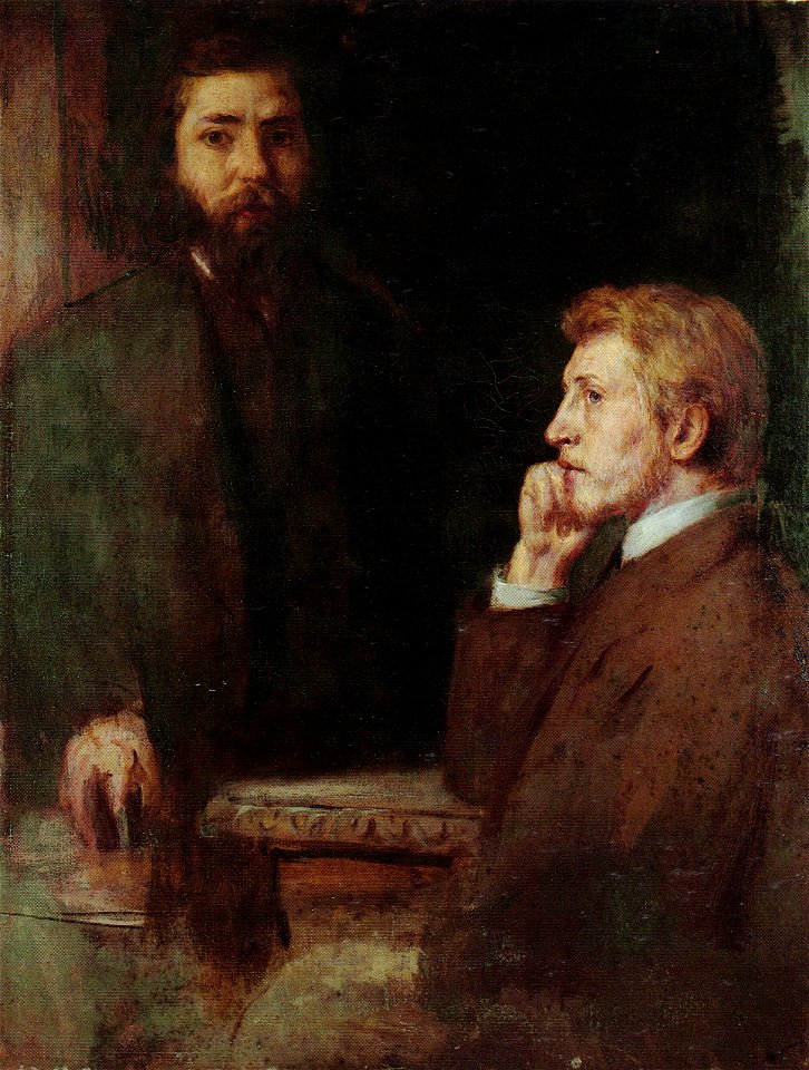 Hans von Marees Bildnis Hildebrand und Grant